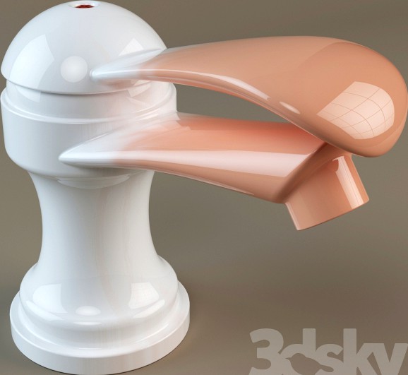 Faucet on the sink Pelican