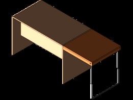 Folding Desk Extension
