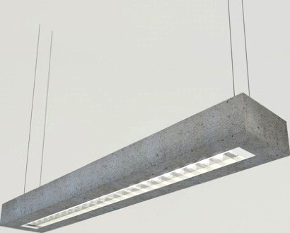 concrete tube light