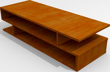 Modern coffee table