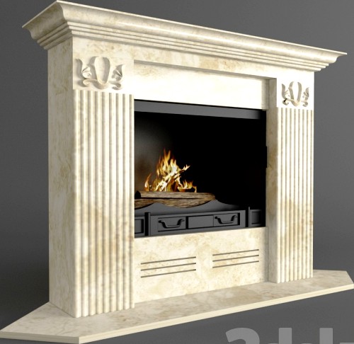 Classic fireplace