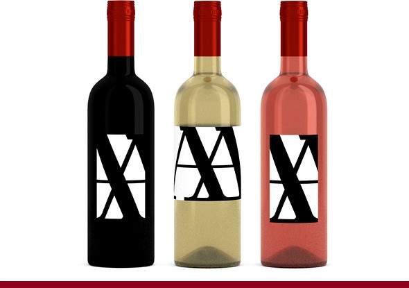 Wine Bottles with Labels