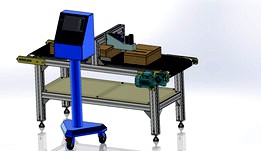 Belt Conveyor with print system \ Esteira Transportadora c\ sistema de impressão
