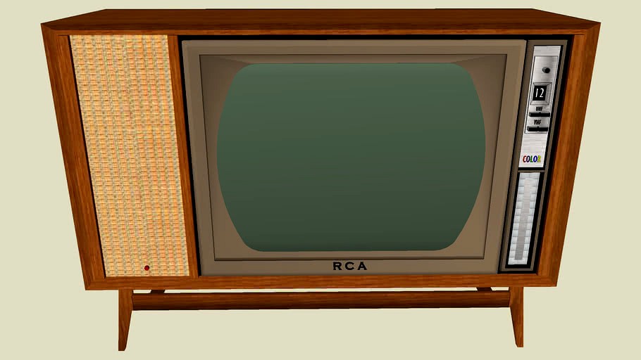 1965 RCA COLOR CONSOLE TELEVISON