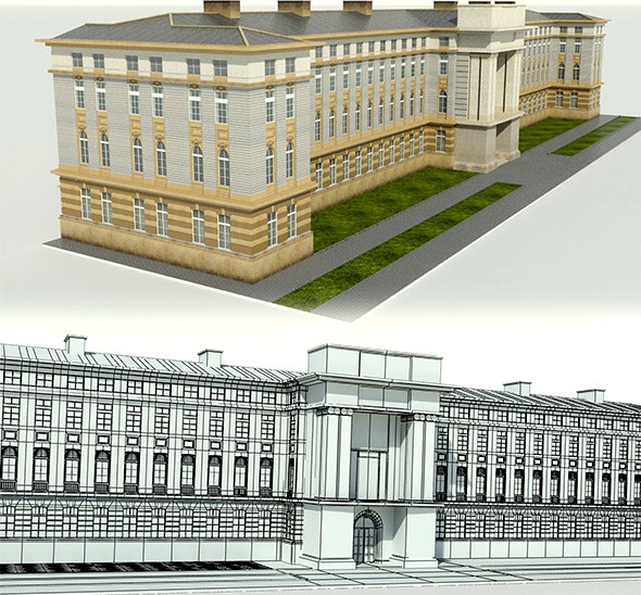 Neoclassical Building