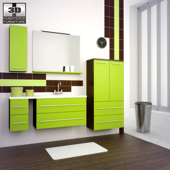 Bathroom furniture 03 Set