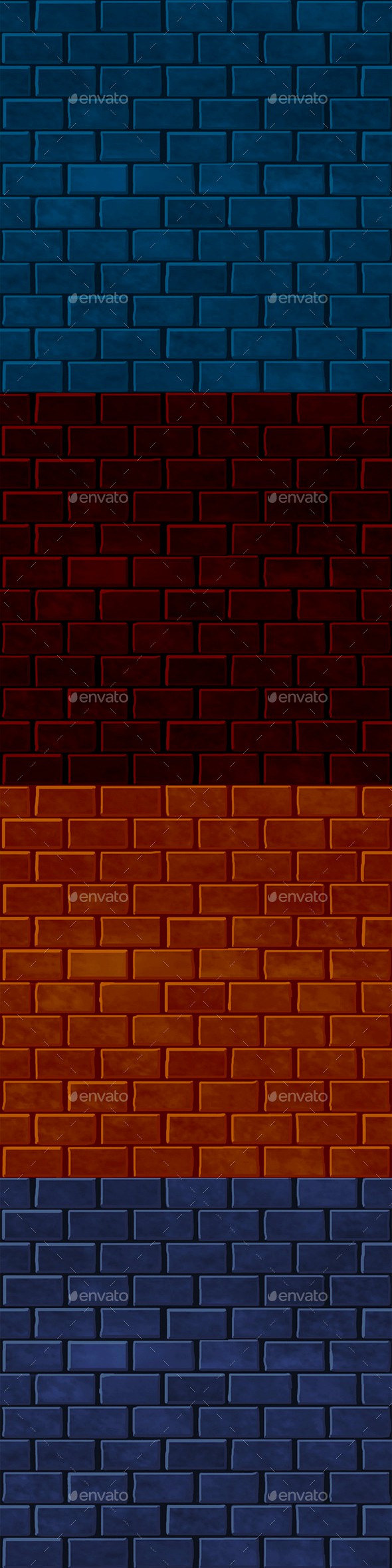 Tileable Brick-Texture