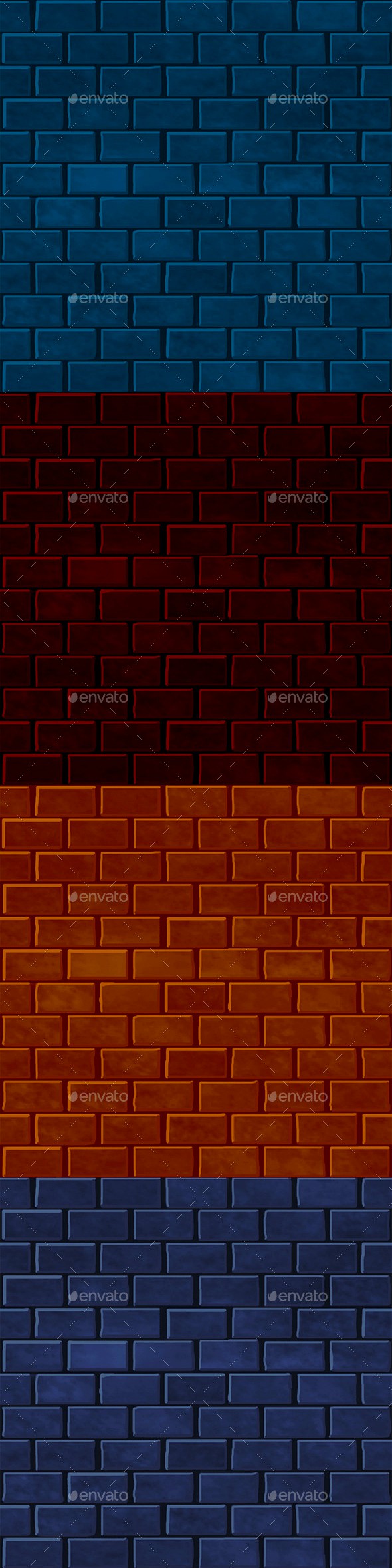 Tileable Brick-Texture
