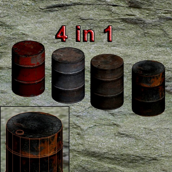 Game Ready Barrel 4 in 1