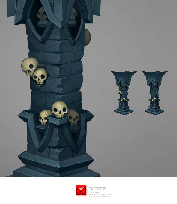 Stone Pillar 02 Concept