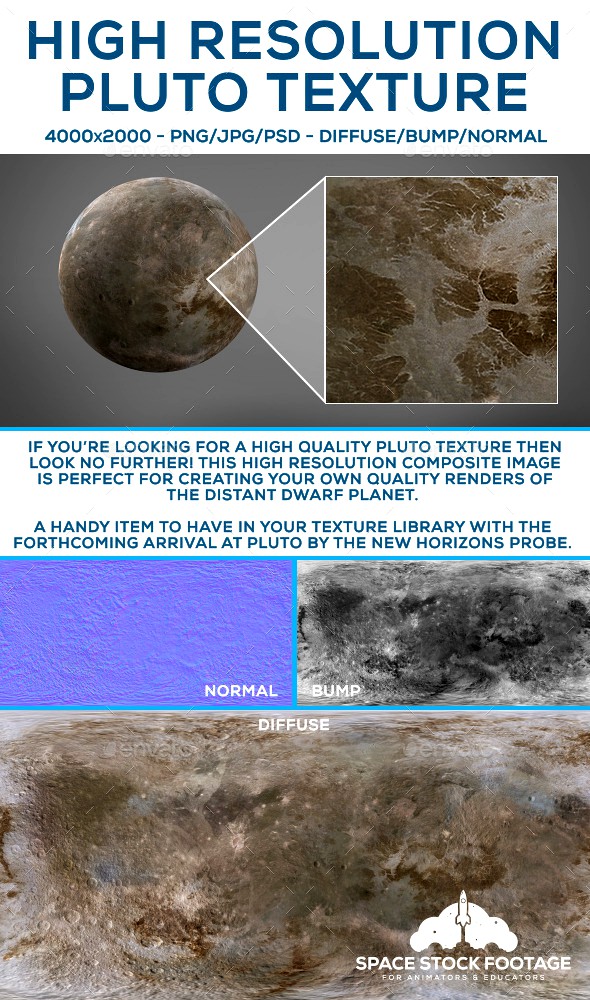 Pluto Texture