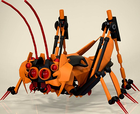 Robotic Grasshopper