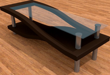 Modern coffee table