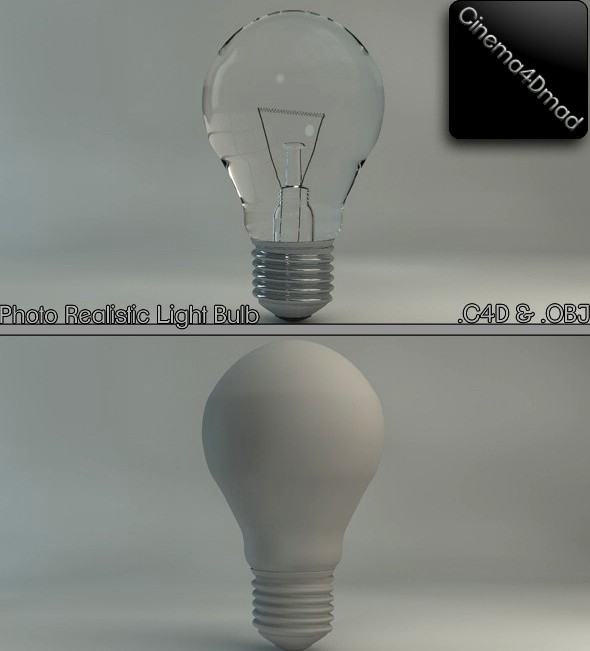 Light bulb (Photo realistic)