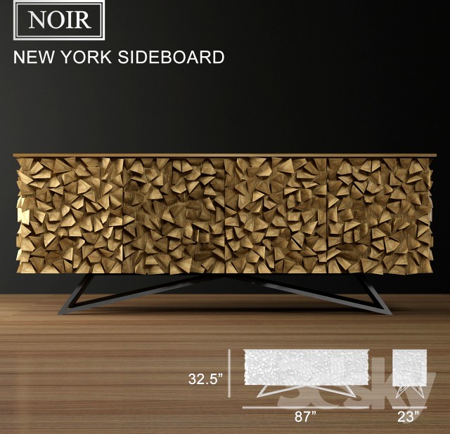 NOIR NEW YORK SIDEBOARD