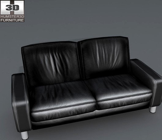 Space 2 seat sofa - Ekornes Stressless - 3D Model.