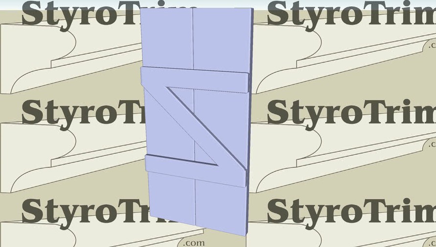 StyroTrim Shutters - SS8