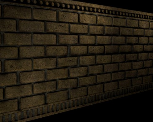 Brick Wall Section