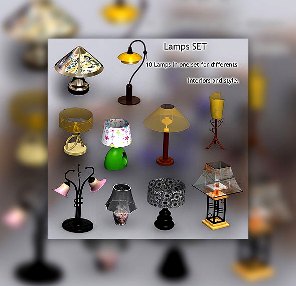 Lamps set