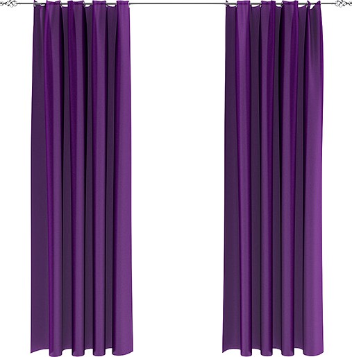 Violet Curtains