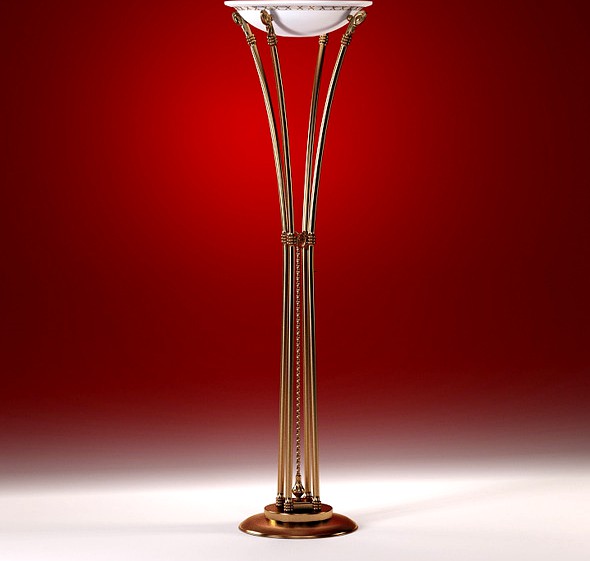 Quality 3dmodel of torchere Possoni Alabastro