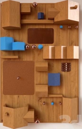 Wall organizer wooden Suburbia