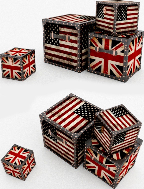 Decorative british box