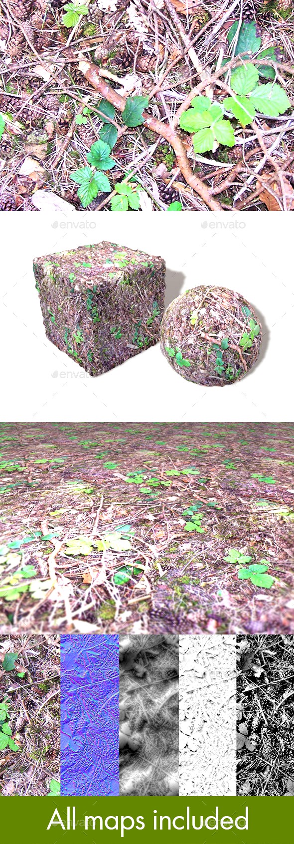 Forest Ground Seamless Texture