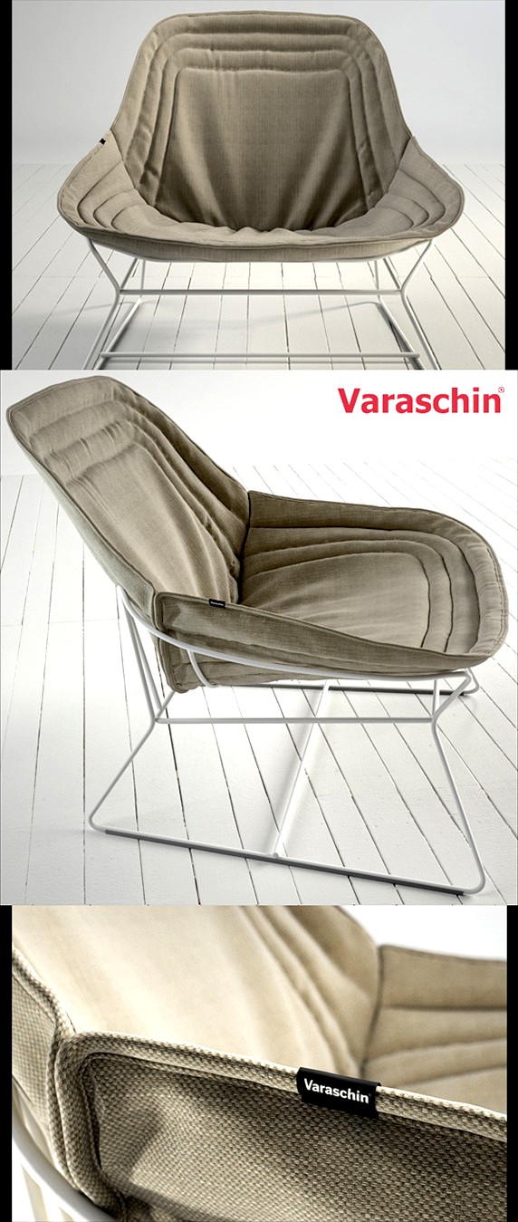 Chapeau armchair by Varaschin