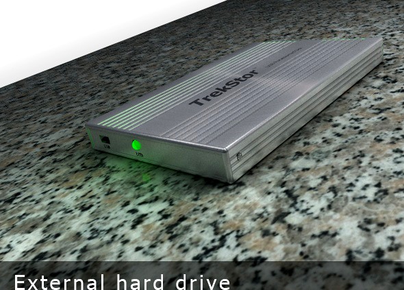 External hard drive