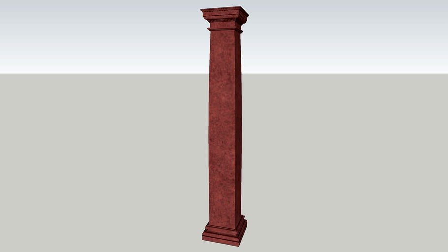 Roman Doric Square Column