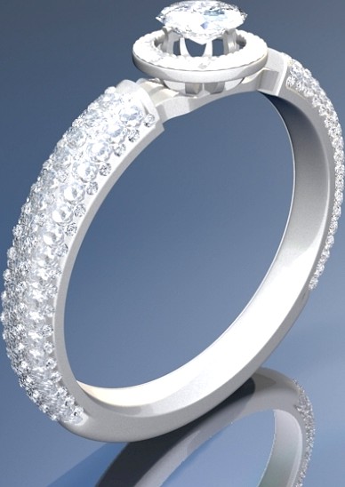 Diamond Ring 3D