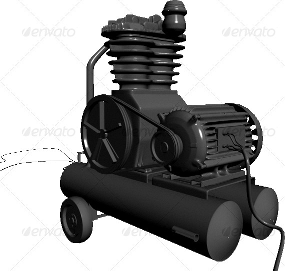 Compressor 3d model