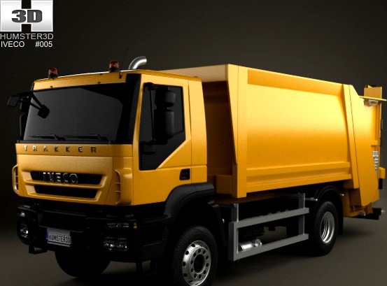 Iveco Trakker Garbage Truck 2-axis 2012
