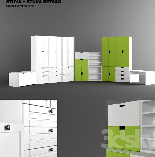 Ikea STUVA &amp;amp; Ikea STUVA BETSAD Sets