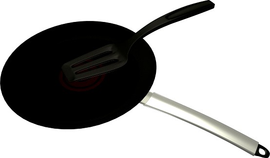 Utensil with Stove Frying