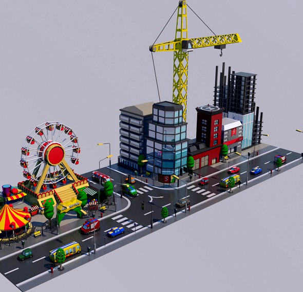 Low Poly City