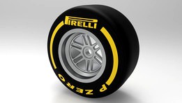 Roda Pirelli de F1 (Pirelli F1 Wheel Rim)