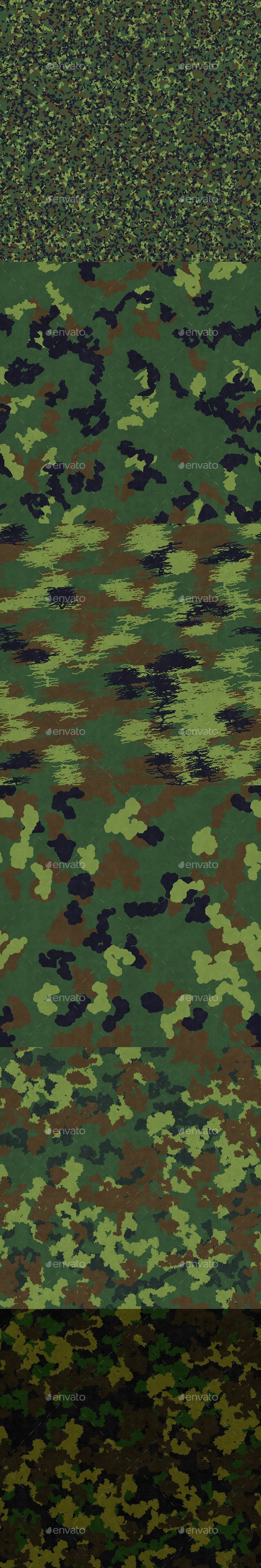 Camouflage textures