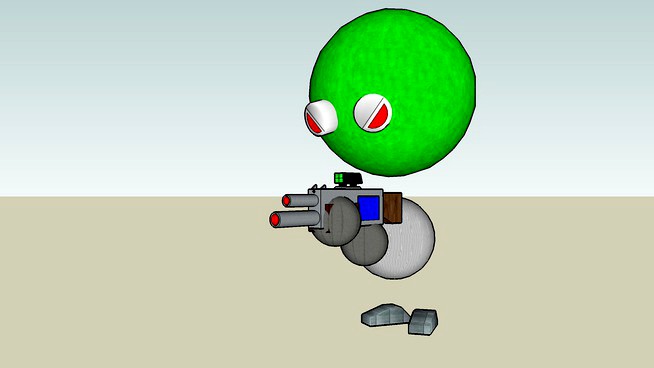 Sphere Giant with the plasma sniper rifle