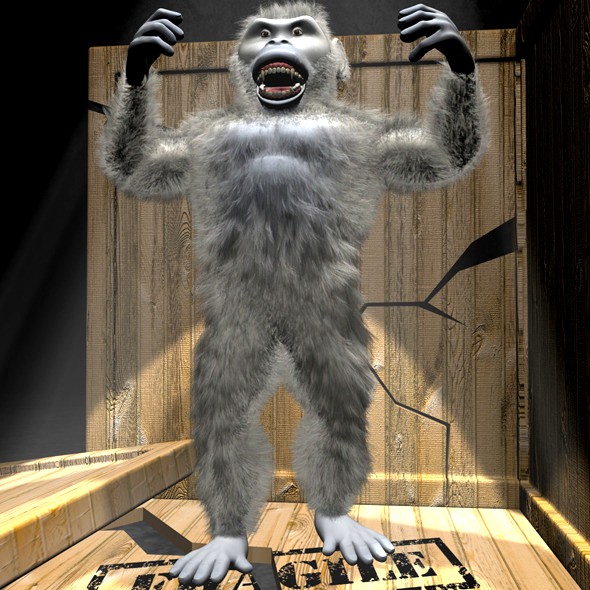 Yeti Character RIGGED
