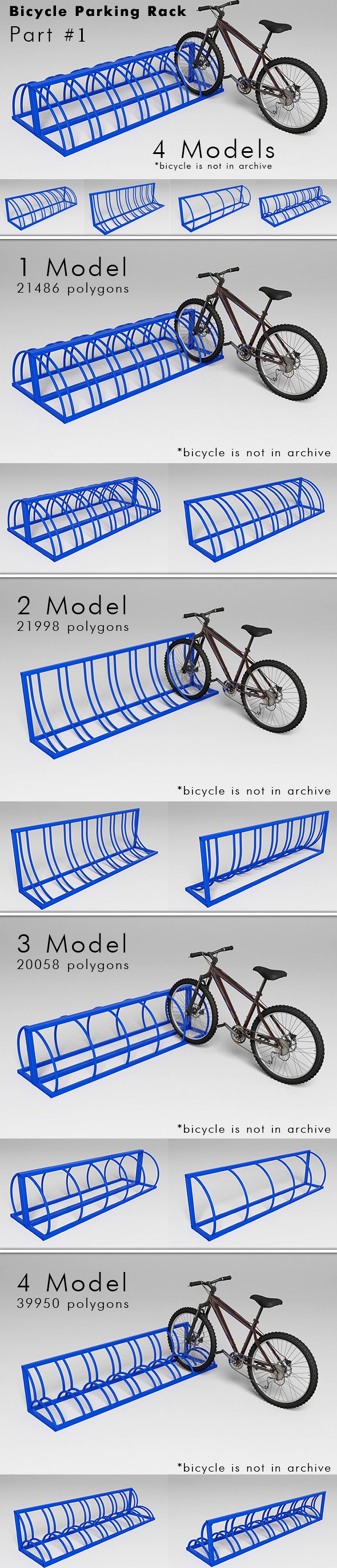 Bicycle Parking Rack - Part #1