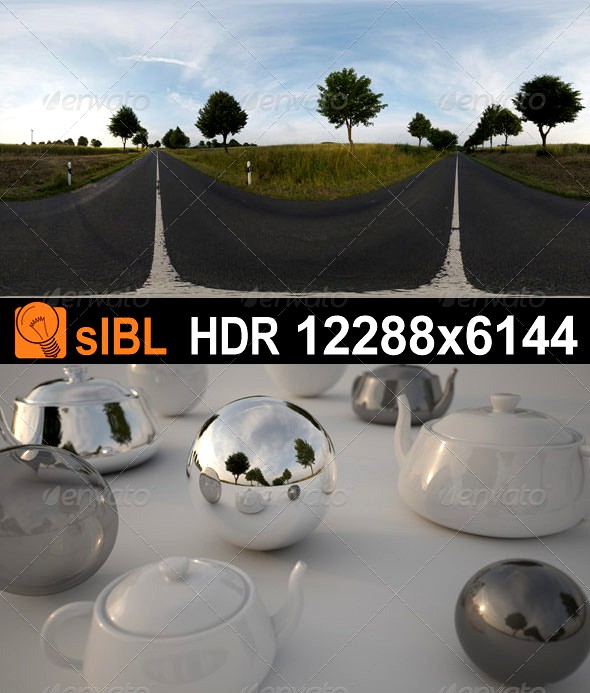 HDR 069 Road Sunrise sIBL