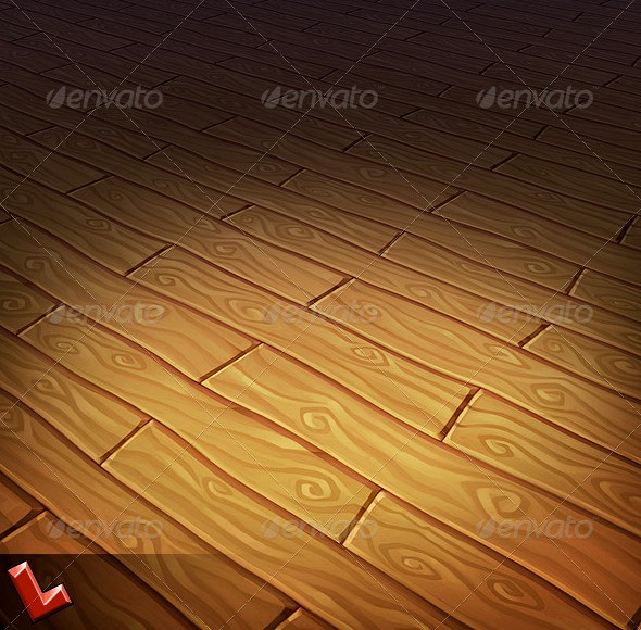 Wooden Floor Tile 02