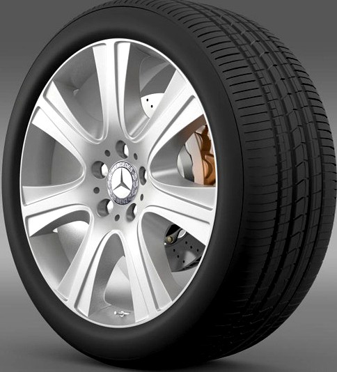 Mercedes Benz S 600 guard wheel