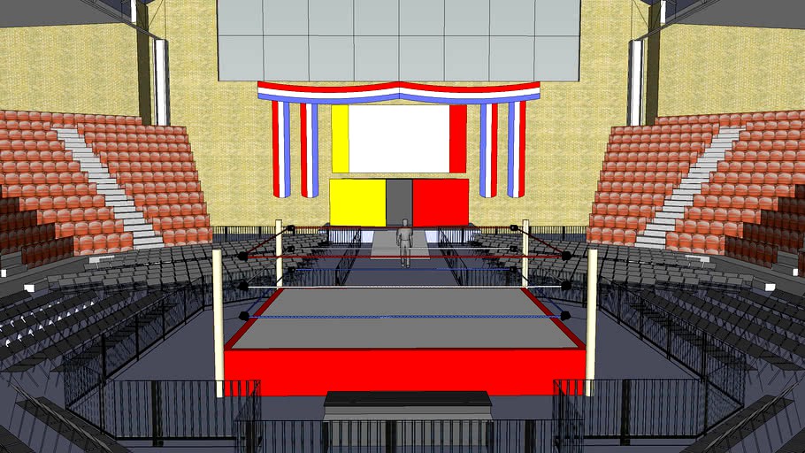 Iceman's Indy Wrestling Arena Design