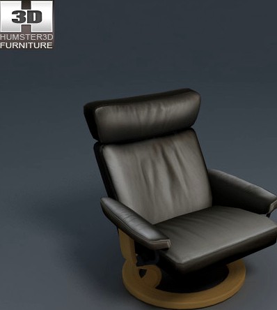 Taurus Chair - Ekornes Stressless - 3D Model.