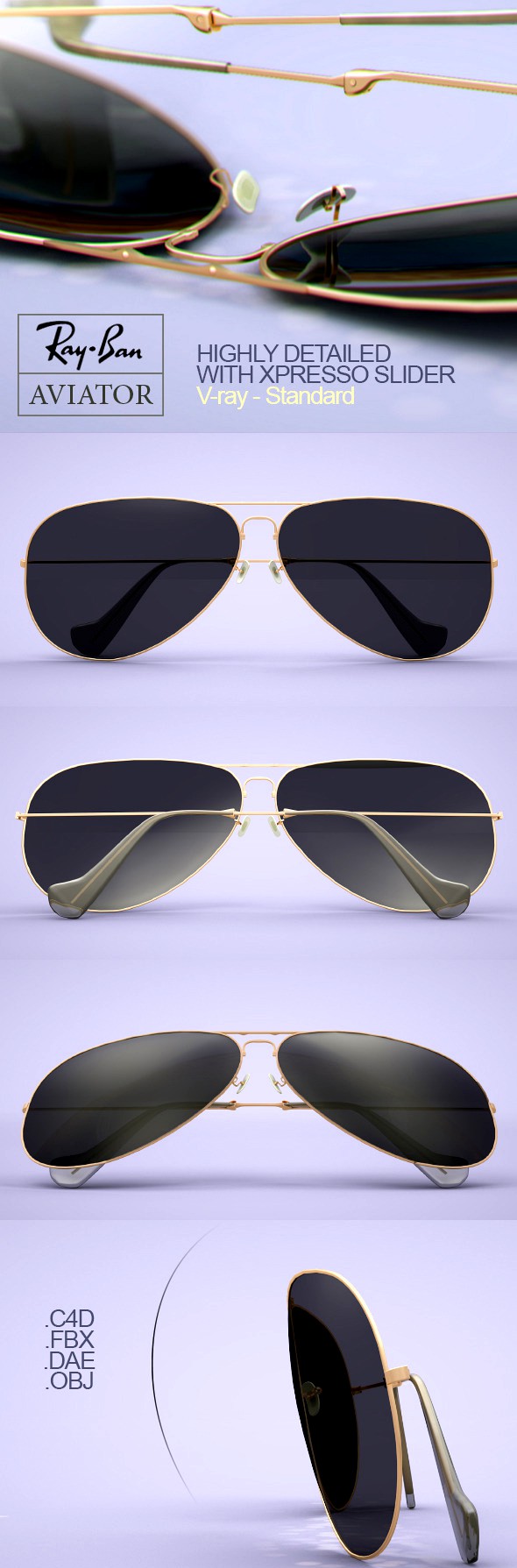 Rayban Aviator Sunglasses