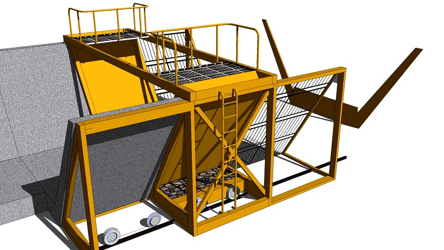 CONCRETE MOLD -METAL YÜRÜR KALIP