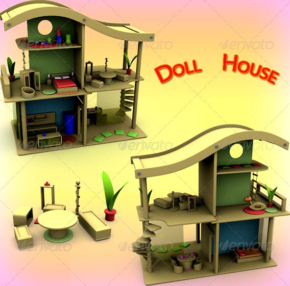 Doll House Set 02